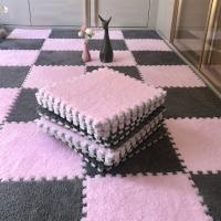 Alfombra De Juego Para Bebés De Peluche Suave Interlocking Para Invierno Alfombra De Esponja Para Habitación Y Sala De Estar De Niños Tamaño 30x30cm - details 15