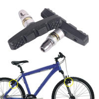1Par De Frenos Silenciosos Duraderos Para Bicicleta Bloques De Freno De Goma Para Mountain Bike Plegable Piezas De Bicicleta - details 2