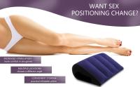 Cojín Inflable De Viaje Multifuncional Soporte Lumbar Para Yoga En Posiciones De Viaje Almohada De Cúspide De Poliéster PVC - details 3