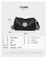 Bolso de mujer de Piel Auténtica, Modern Bolso bandolera de un solo hombro, Primera capa de Piel de Vaca, Bolso de almohada, Bolso de Hombre ancho para Mujer - details 15