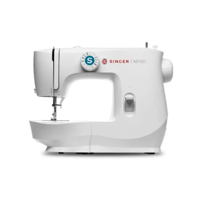Máquina de Coser Singer M2105 - Perfecta para Principiantes - 8 Puntadas - Canillero Metálico - 1