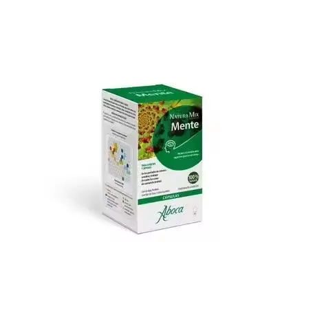 Aboca Natura Mix Advanced Mente 50 Capsulas mejora la función cognitiva y mejora los aportes de energía diarios - 1