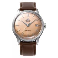 ​reloj automático hombre Orient Bambino “Copper”  RA-AC0M15Y Limited Edition 38,4mm 30m WR correa de cuero - details 5