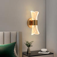 Lámpara De Pared Moderna De Lujo LED En Acrílico Para Dormitorio Y Sala De Estar Iluminación Creativa Para Hotel Y Hogar - details 0