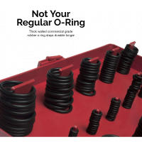 Kit De Assortiment De Anillos De Goma O 419/225PCS Buna-N Gasket Repuesto Para Sellado 32 Tamaños Métricos Para Reparación De Grifos De Agua Potable - details 11