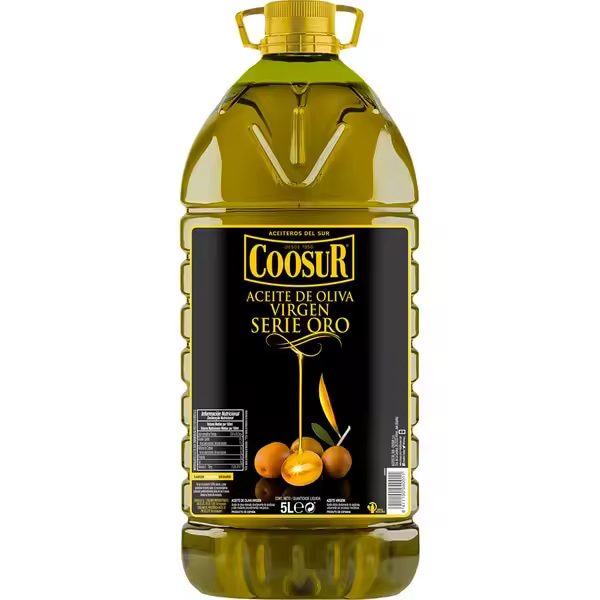 ACEITE OLIVA VIRGEN SERIE ORO COOSUR 5 L - 1
