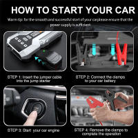 Batería de Arranque de Emergencia 2000A para Coches - Portátil con Cables Inteligentes, Compatible con Gasolina 3.5L/Diésel 2.0Gal, Batería Externa para Rescate en Carretera y Arranque de Emergencia - details 6