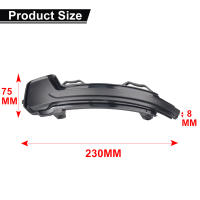 Espejo Dinámico Para Volkswagen Tiguan MK2 II R 5N 2017-2020 Con Señal De Giradiscos LED Luz De Señalización Para VW - details 11