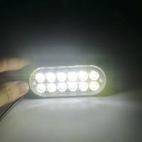 Luz De Advertencia Constante LED Para Camión 12V 24V 12smd Luz De Barra De Grille Luz Beacon De Coche Amarilla Roja Azul Universal ABS - details 3