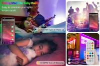 Tiras LED RGB 10M USB Para Decoración De Habitaciones Y TV Cadena De Luces LED Para Juego De Niños Y Decoración De Pared Marca LeiiGeeGo - details 0
