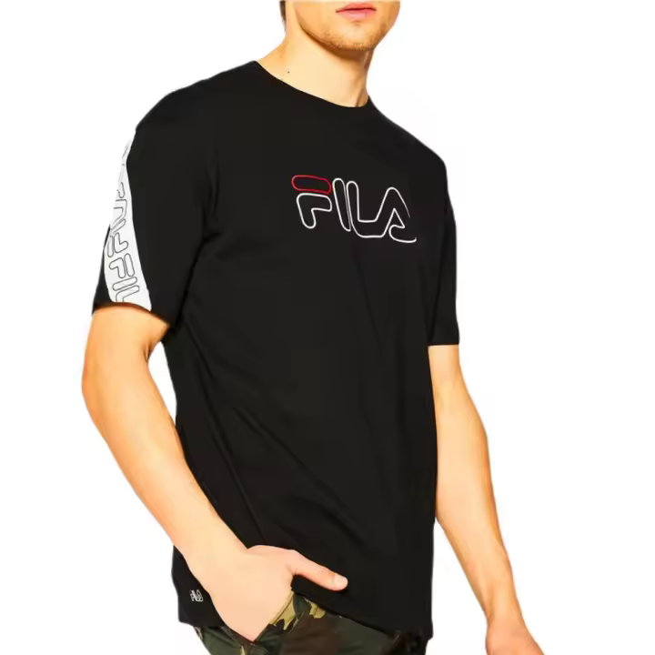 Camiseta Fila Loe Negro Hombre  683095.E09 - 1
