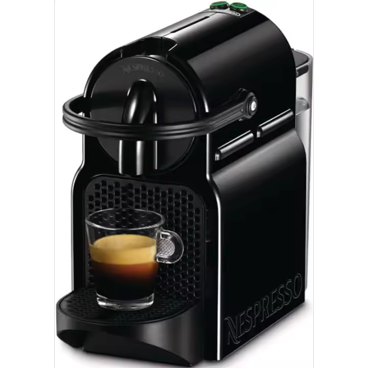 Cafetera Delonghi Inissia EN80.B Automática, para cápsulas Nespresso, Negra - 1