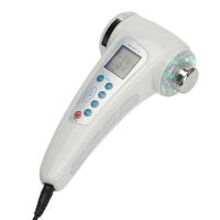 Masajeador Ultrasonido De Cavitation Doble Cabeza Para Rostro Y Cuerpo Con Terapia De Luz LED De 7 Colores Antiarrugas Y Levantamiento De Piel - details 2