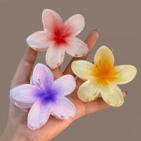 4PCS Clip Para El Cabello De Mujer Moda Con Flores Bohemia Accesorios Para El Cabello Grandes Barrettes Para Vacaciones - details 6