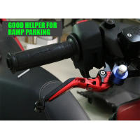 Botón De Freno Y Bloqueo Semi Automático Para Motocicleta Accesorios Para Honda PCX 125 150 160 XMAX 300 NMAX 155 Aleación De Aluminio Universal - details 2