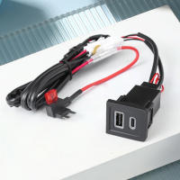 Adaptador De Carga USB Para Coche MOJOYCE Dual USB Type C PD+QC3.0 Para VW Multivan T5 2003-15 Enchufe Rápido De Alimentación - details 0