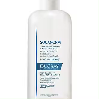 Ducray Squanorm Champú Tratante Anticaspa Caspa Seca, 200 Ml - 1