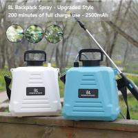 Nueva Sopladora Agrícola De 8 Litros Con Alta Presión Tipo Mochila Para Irrigación Eléctrica Desinfección Y Spraying De Insecticidas - details 1