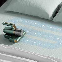 Aspiradora inalámbrica antiácaros, limpiadora de colchones con esterilización UV, eliminadora de ácaros de mano para cama, almohada y sofá, color blanco - details 2