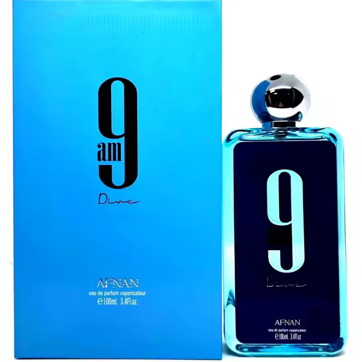 AFNAN 9 AM DIVE 100 ML ENVIO 24H PERFUME ORIGINAL - 1