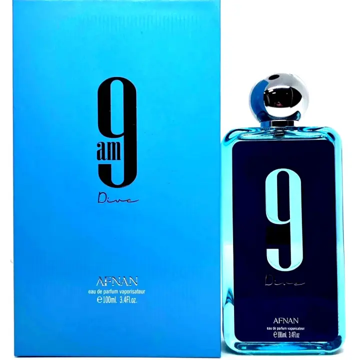 AFNAN 9 AM DIVE 100 ML ENVIO 24H PERFUME ORIGINAL - 1