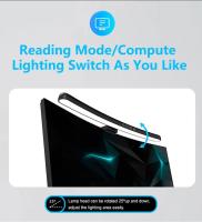 Lámpara De Escritorio LED Curva 40cm Luz De Pantalla Para Trabajo Estudio Juego Habitación RGB Ambiente De Fondo Moderna - details 7