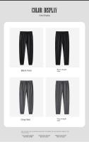 Pantalones Rectos De Running Para Hombre Verano Seda Helada Alta Calidad Secado Rápido Cintura Elástica Transpirable Deportes Al Aire Libre - details 3