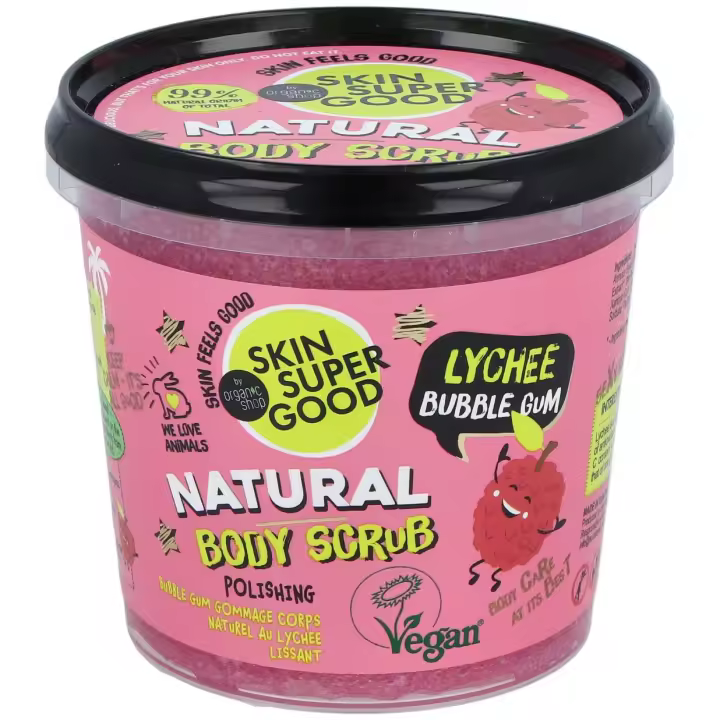 Planeta Orgánica Body Scrub Lychee Bubble Gum 360Ml - 1