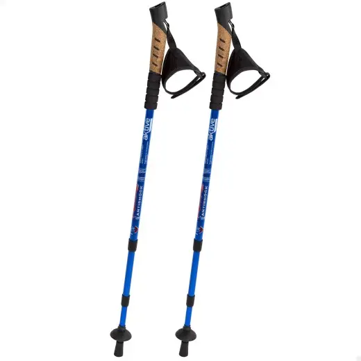 Sanda - Bastones Trekking Aluminio 67-135 Cm - Bastón de Trekking Telescópicos - 1