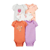 Ropa para niños, novedad de verano, mono triangular de manga corta para bebés, ropa para gatear, mono de bebé de cinco piezas - details 21
