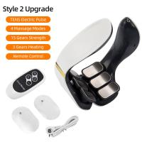 Masajeador TENS de pulso para cuello, masajeador con calor para aliviar el dolor, tejido profundo, punto gatillo, relajación Cervical, 6 cabezales - details 11