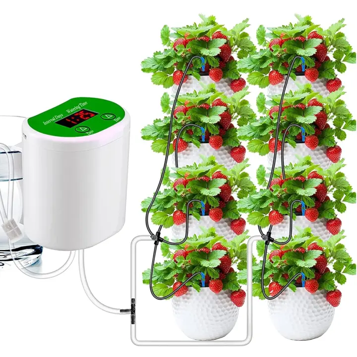 Sistema de Riego Automático USB 8 Droparrow dispositivos de Riego de Plantas para plantas de Interior - 1