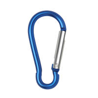 Llavero De Aluminio Carabiner Para Camping Al Aire Libre Y Escalada Kit De 5/10/50/100 Piezas Abrazadera De Botella De Agua Clip De Llave Accesorios De Escalada - details 6