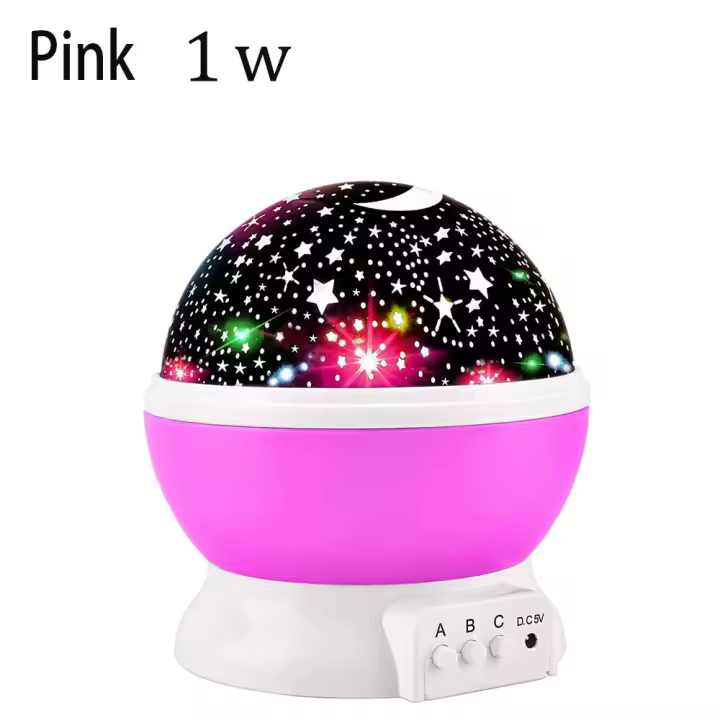 Proyector De Estrellas Nebulosa Para Niños Luz Nocturna Con Cable USB Cambio De Color 12 Rotación 360 Grados Regalos Románticos Para Mujeres Y Niños - 1