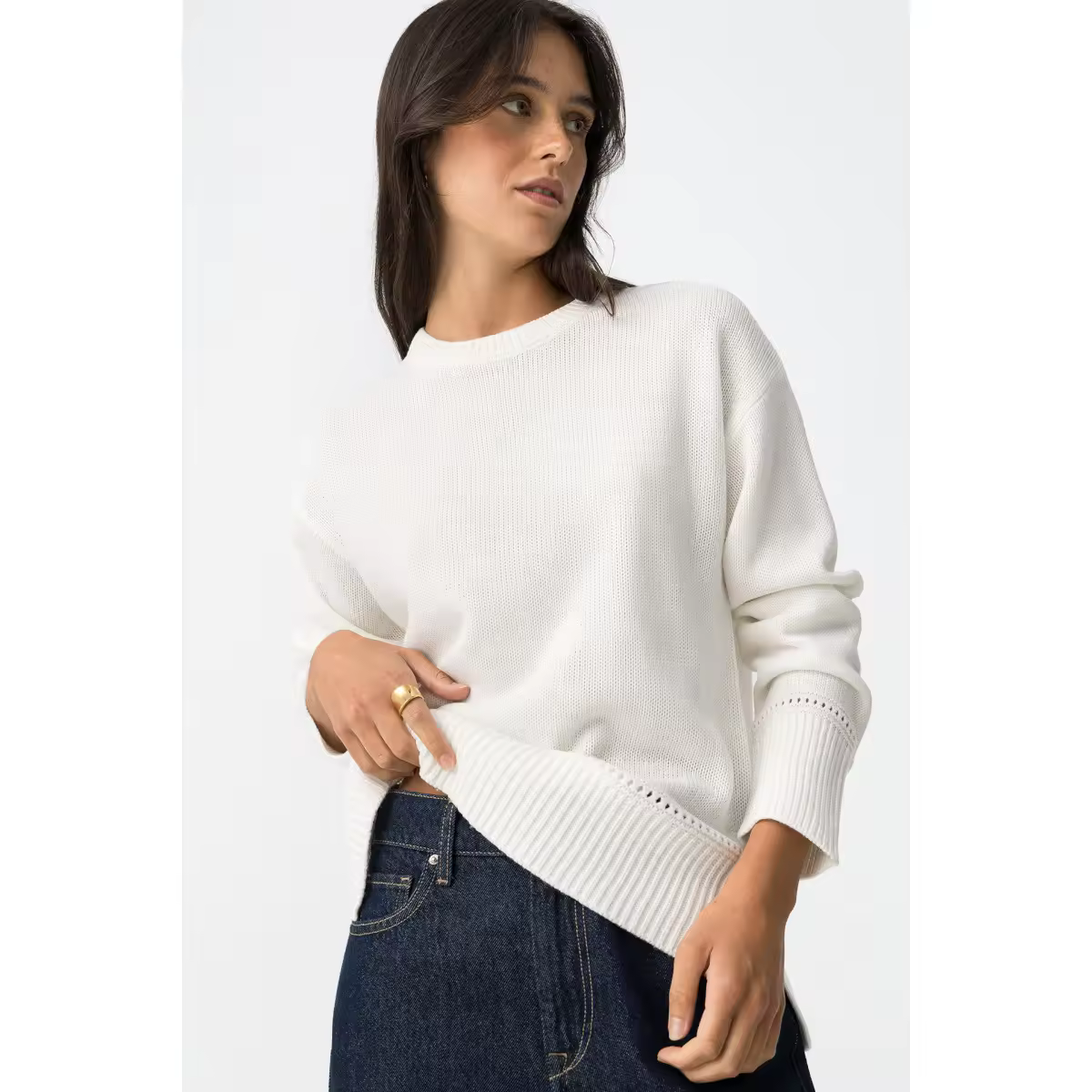 Jersey eternal Tiffosi lady sweater 10061632 blanco - details 2