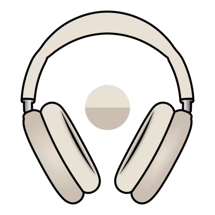Auriculares bluetooth apple airpods max usb-c/ blanco estrella - 1