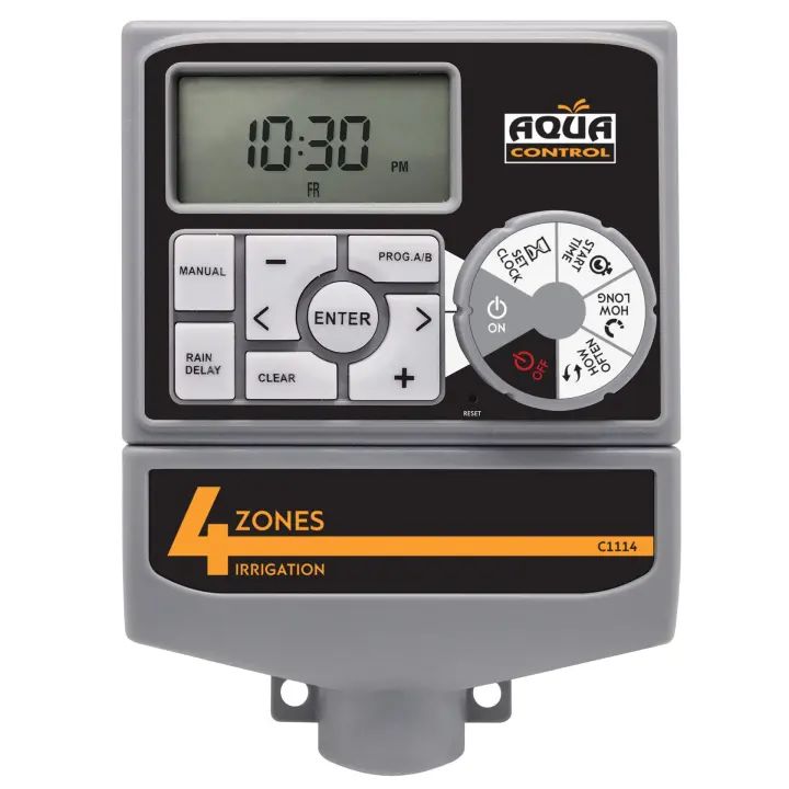Programador de riego 4 zonas Aqua Control - 1
