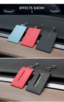 Porta Llaveros De Cuero PU Para Tesla Model 3 Y 2023 2022 Funda Protectora Completa Accesorios Para Llaves De Coche - details 3