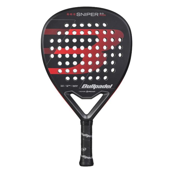 Pala de Pádel Bullpadel Sniper 2.0 Power Negra (2026)