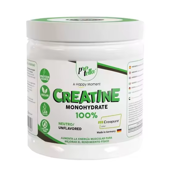 CREATINA CREAPURE (300G) NEUTRA - Protella - Alta calidad 100% creapure - 1