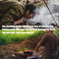 Soplador De Barbacoa Portátil Eléctrico Para Cocinar En BBQ Herramienta De Aire Para Camping Al Aire Libre Y Picnics - details 2