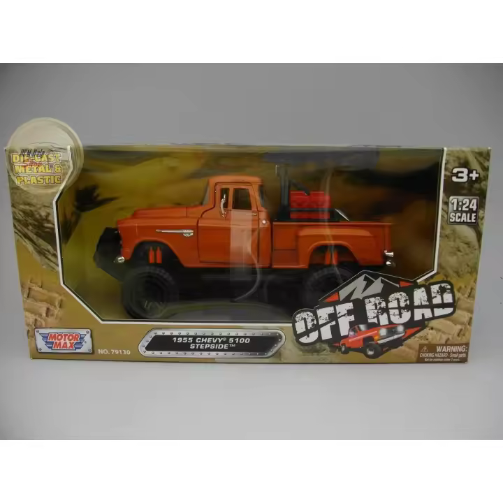 Chevrolet 5100 Stepside Off Road (1955) - Camioneta Color Azul - 1