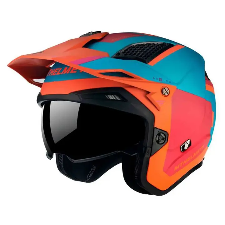 Mt Helmets Casco Jet District Sv S Analog - 1