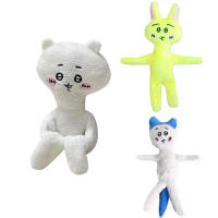 Muñeca De 10cm Chiikawas Kawaii Hachiware Anime Usagi Muñeco De Peluche Para Móvil Bolsa De Escuela Juguetes Para Niños - details 9