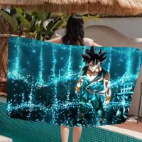 Toalla De Baño De Manga Joven D-Dragon B-Ball Kawaii Para Niñas Toalla De Playa De Tela Sintética Absorbente Y Secado Rápido Tamaño 30x60 Cm Decoración De Habitación - details 14