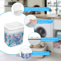 Contenedor De Tabletas De Lavandería 2.8L/4.5L/5.5L Caja De Almacenamiento Transparente Con Tapa Y Sistema Pop-Up Para Habitación Y Cocina - details 4