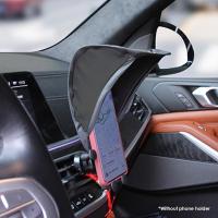 Parasol De Teléfono Móvil Para Coche Protector Solar Anti-Resplandor Accesorios Para Motocicleta Y Vehículos Cubierta De Seda Plateada - details 9