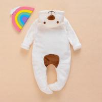 Romper Con Capucha De Oso Para Bebés Recién Nacidos Unisex Ropa De Bebé De Algodón Con Mangas Largas Traje De Playa De Un Pie Para Niños Y Niñas De 0 a 12 Meses - details 4