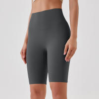 Shorts De Yoga Para Mujer Cintura Alta Transpirables Suaves Y Tensos Leggings De Gimnasio Cortos De Ciclismo Deportivos - details 138