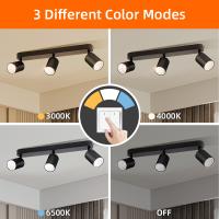 Lámpara Colgante LED Rotativa Multihead GU10 Para Techo Luz De Punto Para Sala De Estar Cocina Dormitorio Moderna Y Eficiente - details 25